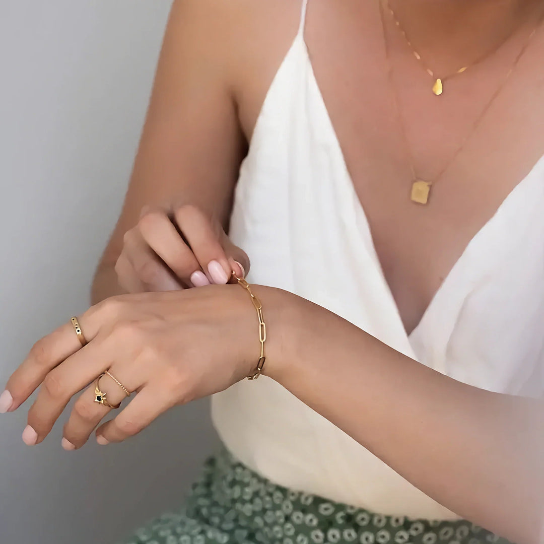 Eloise Paperclip Bracelet