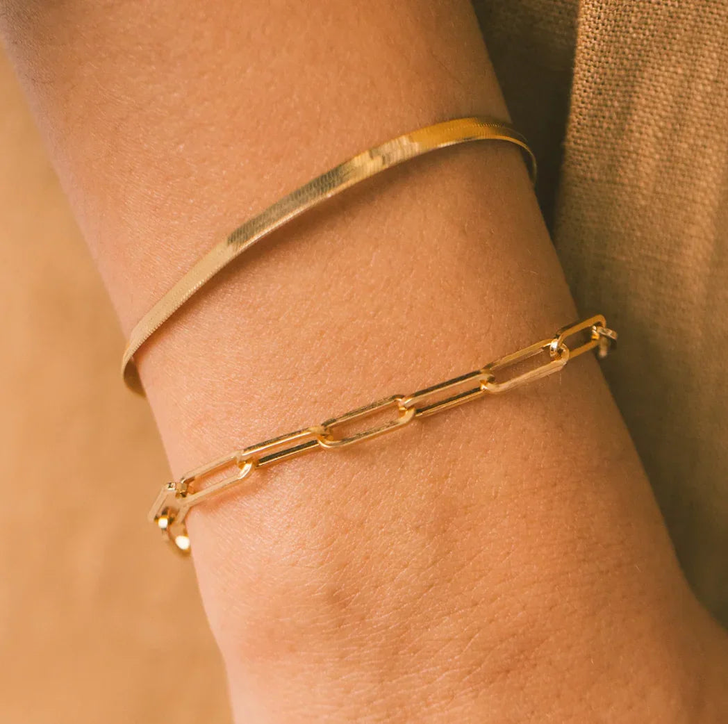 Eloise Paperclip Bracelet