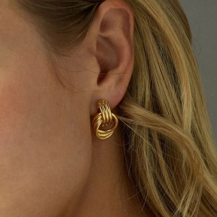 Luna Layer Hoop Earrings