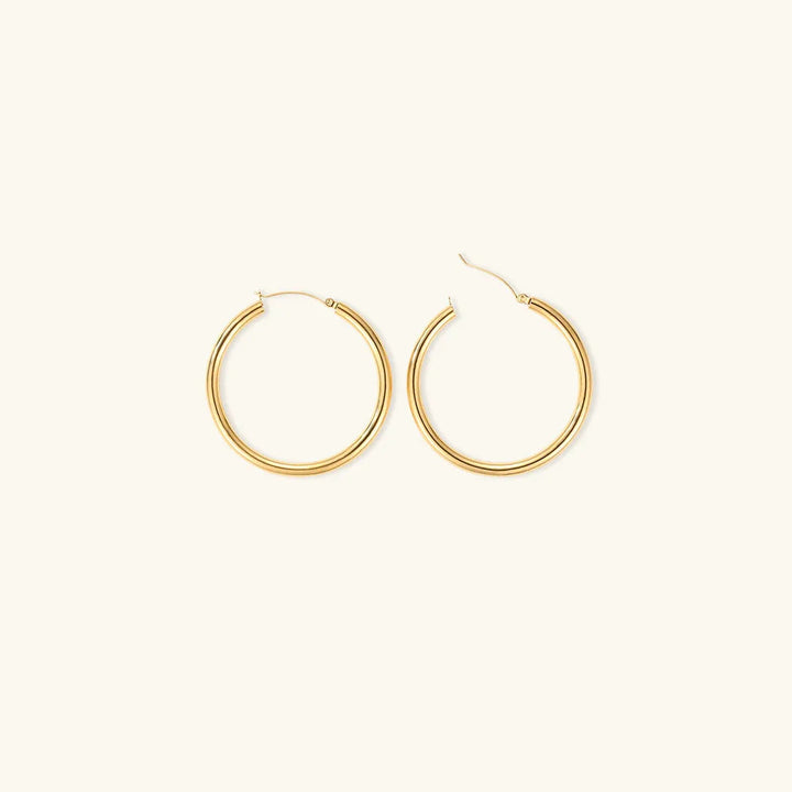 Bold Round Hoops