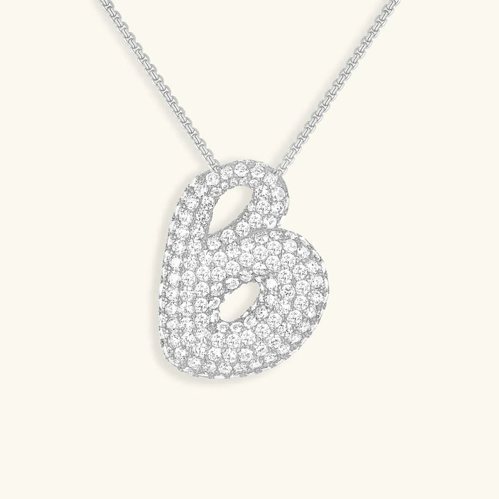 Initial Bubble Necklace