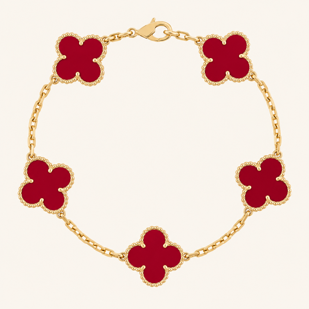 CLOVER | Red Bracelet