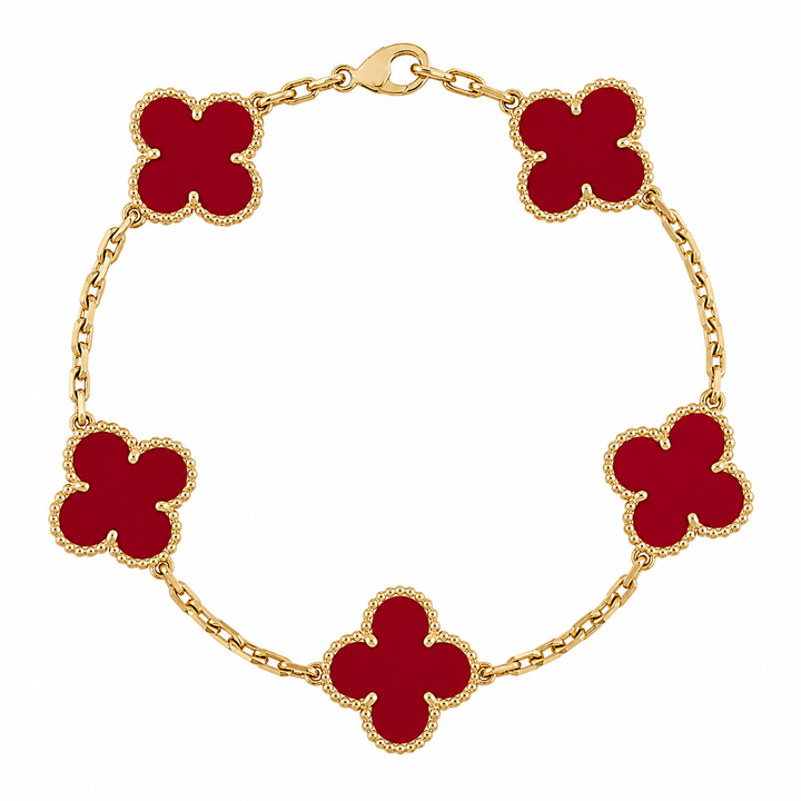 CLOVER | Red Bracelet