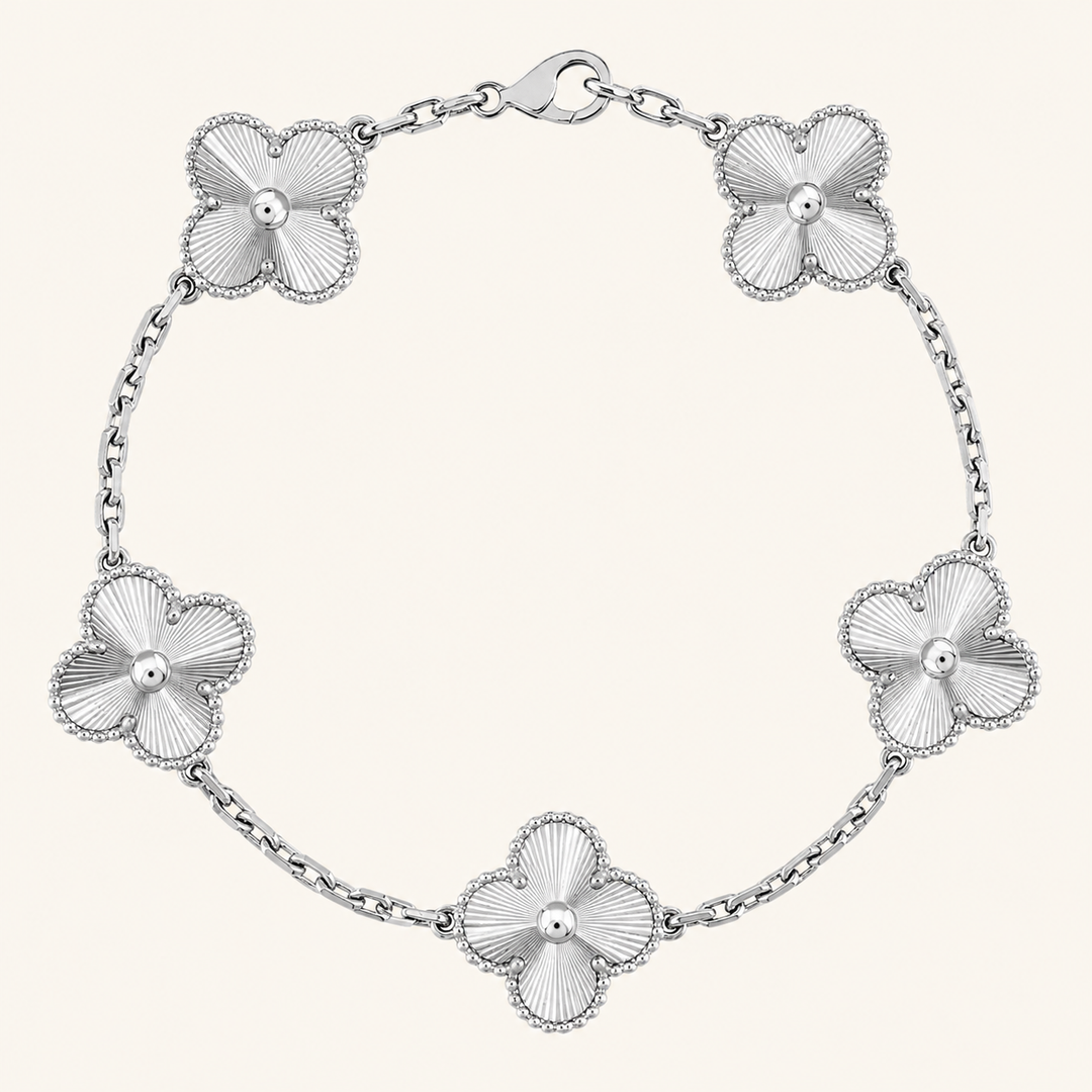 CLOVER | Silver Bracelet