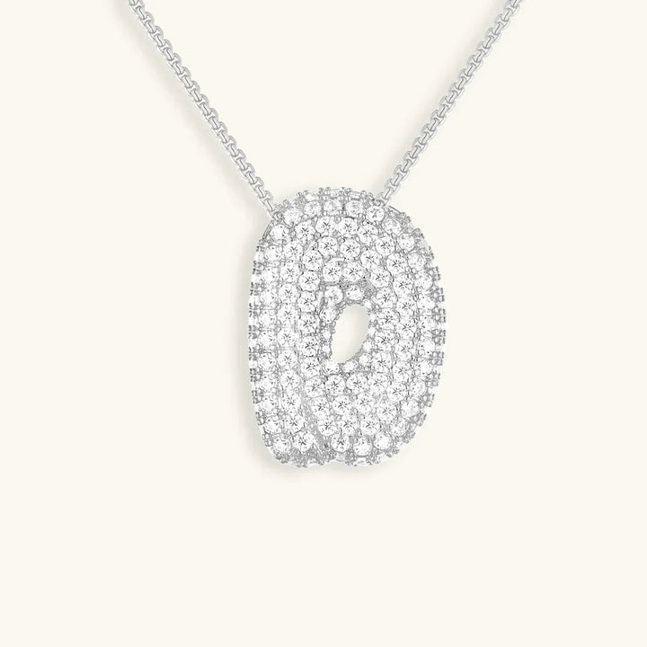 Initial Bubble Necklace