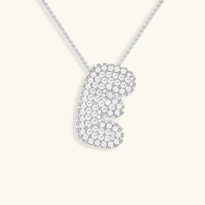 Initial Bubble Necklace