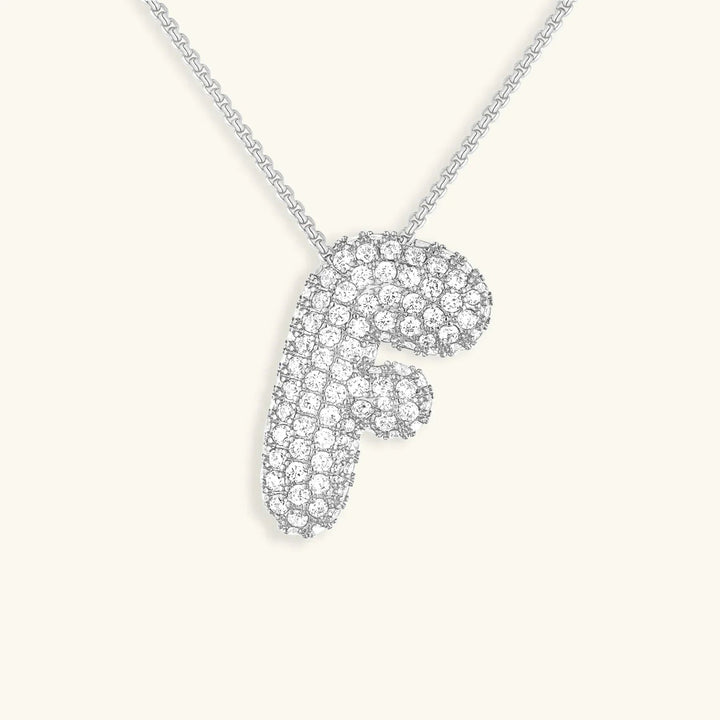 Initial Bubble Necklace