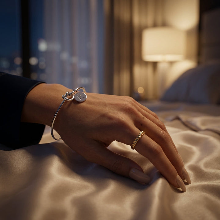Aurelia Knot Bangle