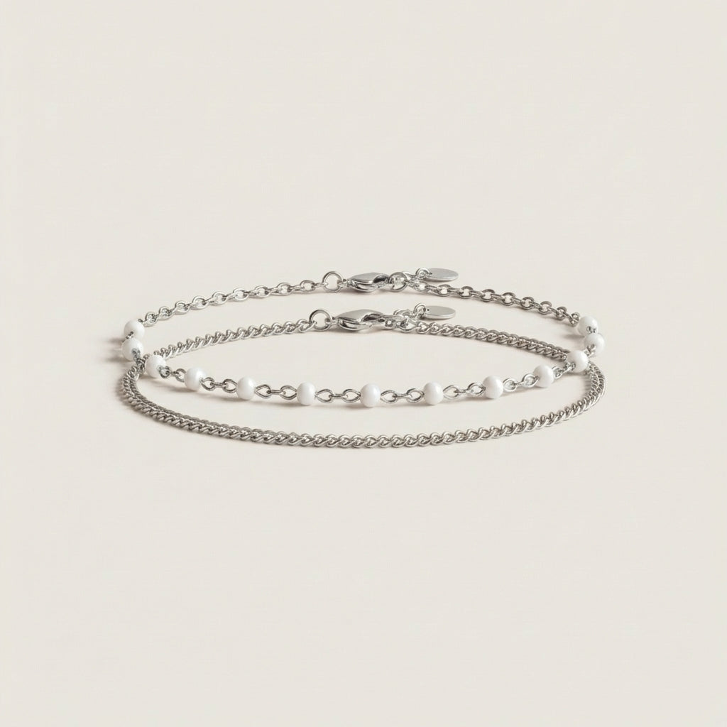 Aurelia Duo Bead Bracelet