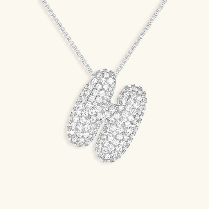 Initial Bubble Necklace