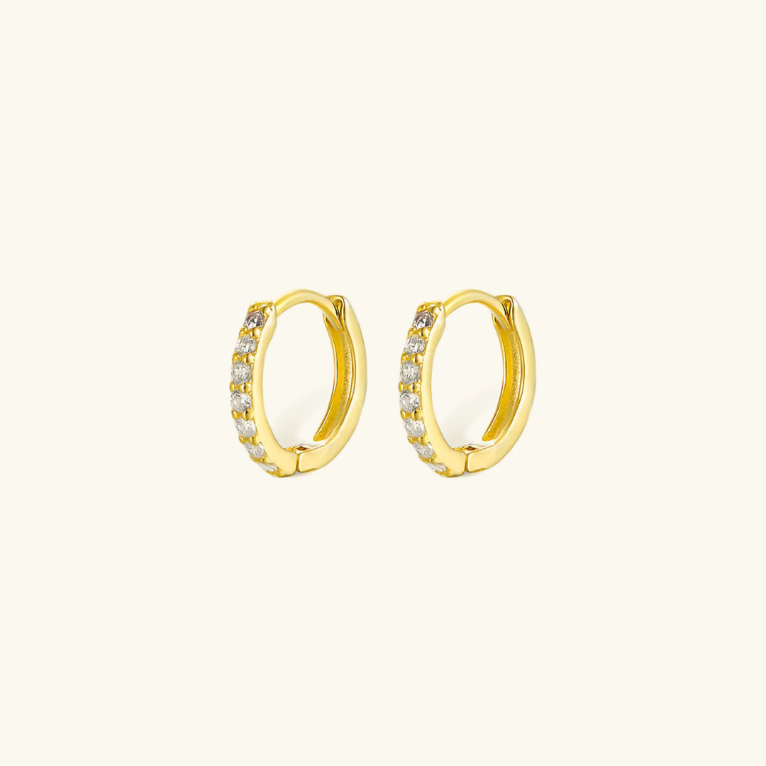 Alexandria Huggie Hoops
