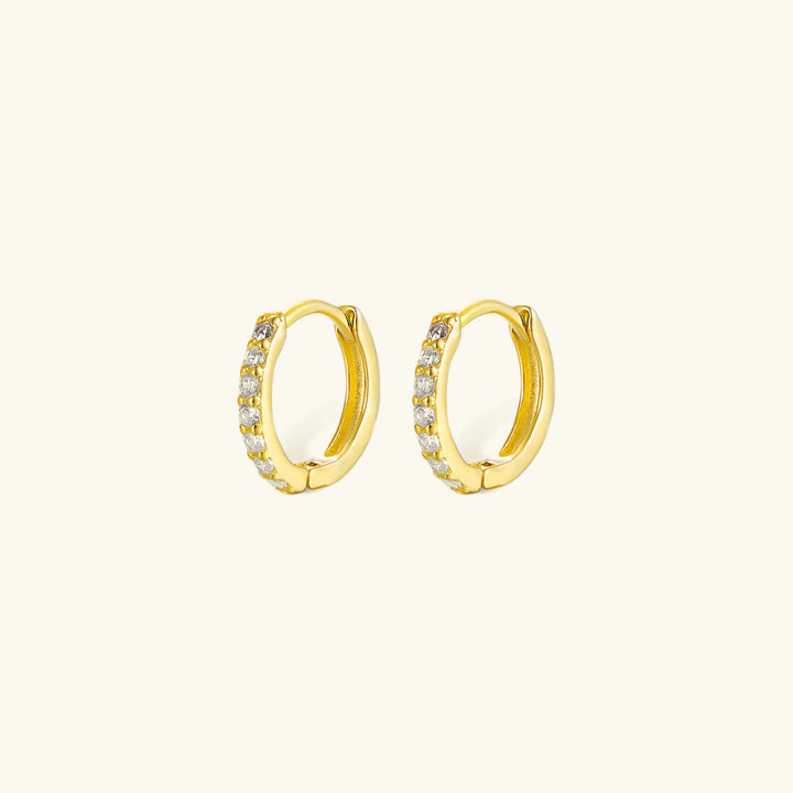 Alexandria Huggie Hoops