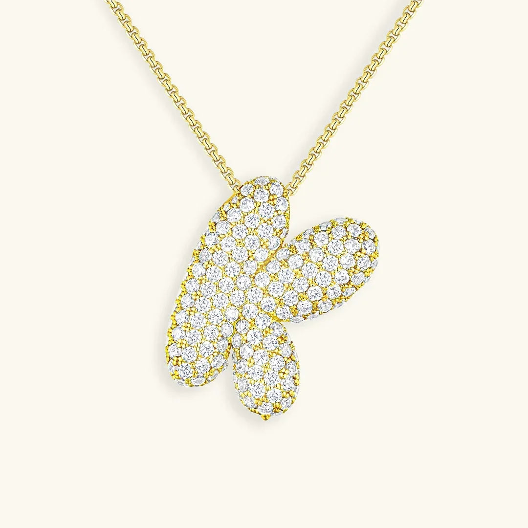 Initial Bubble Necklace