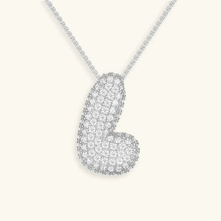 Initial Bubble Necklace