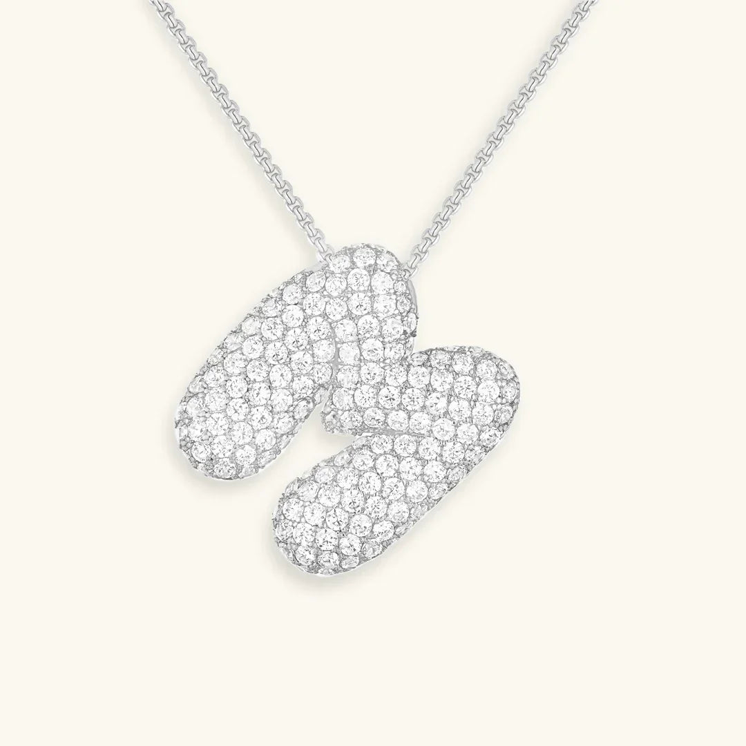 Initial Bubble Necklace