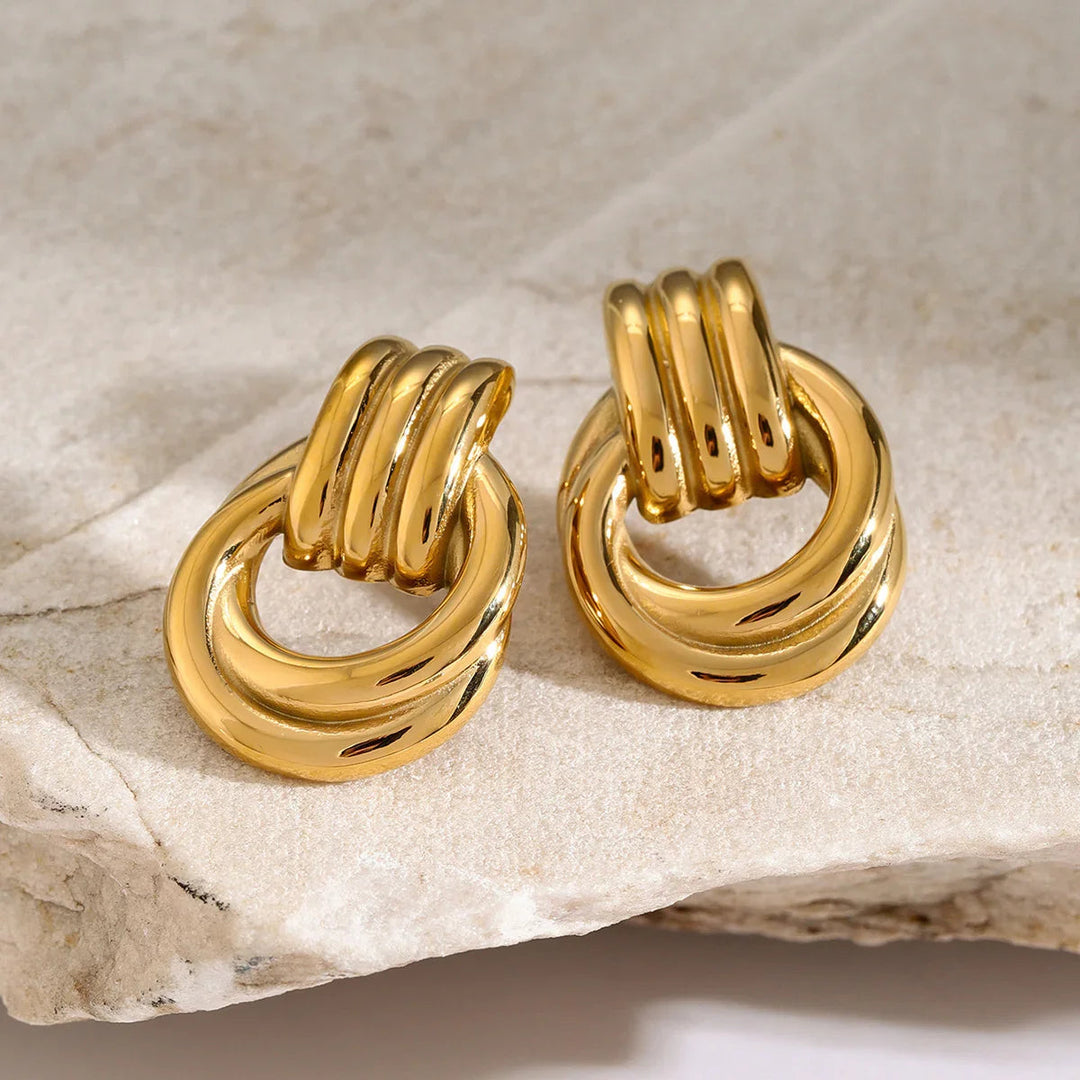 Luna Layer Hoop Earrings