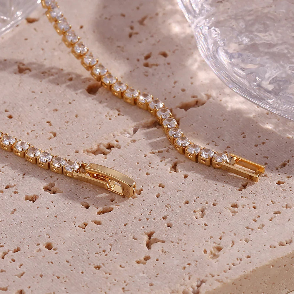 Isolde Tennis Necklace