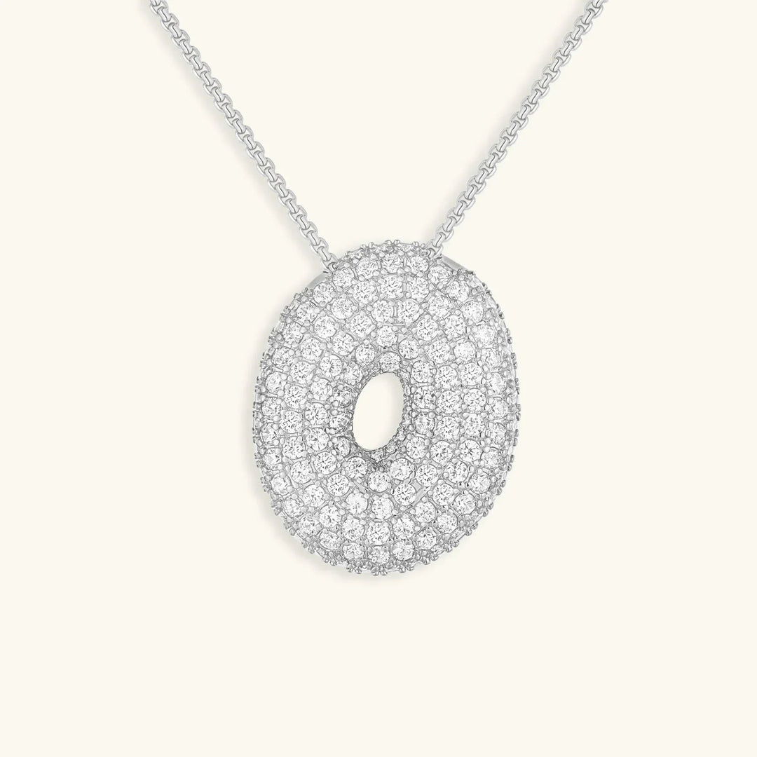 Initial Bubble Necklace
