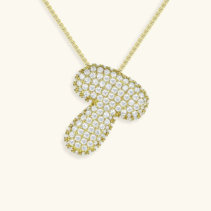 Initial Bubble Necklace