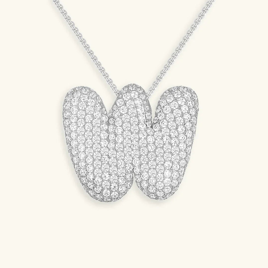 Initial Bubble Necklace