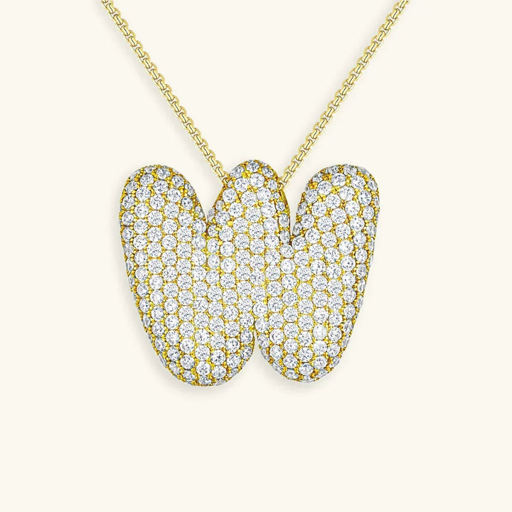 Initial Bubble Necklace