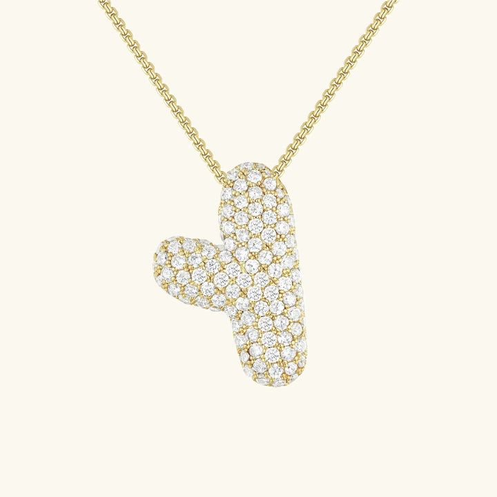 Initial Bubble Necklace
