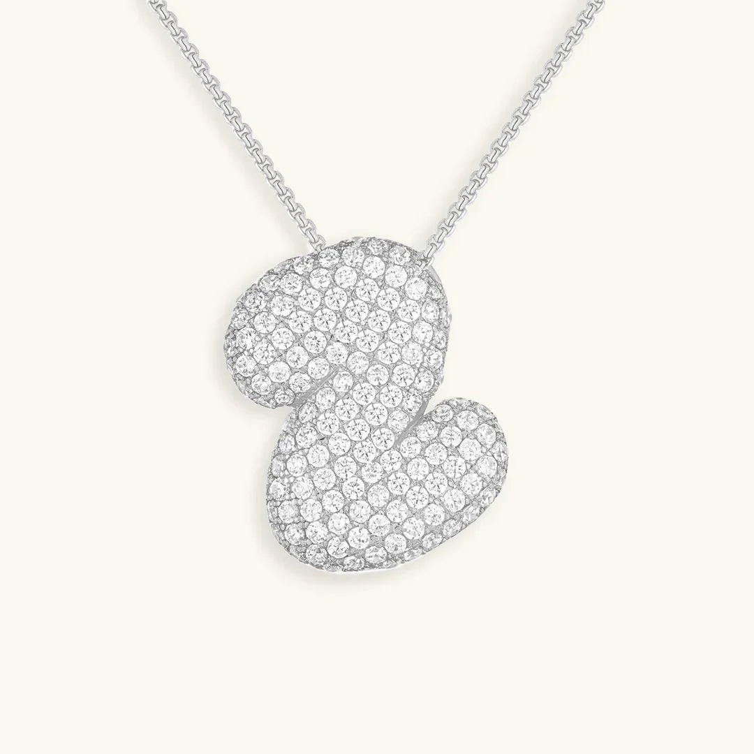 Initial Bubble Necklace