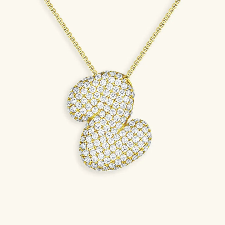 Initial Bubble Necklace